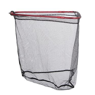 Imagem de Cabeça de rede de pouso de pesca de liga de alumínio forte para captura e liberação de truta robalo, moldura triangular dobrável, malha super macia, ótimo tamanho para pesca de barco de caiaque de