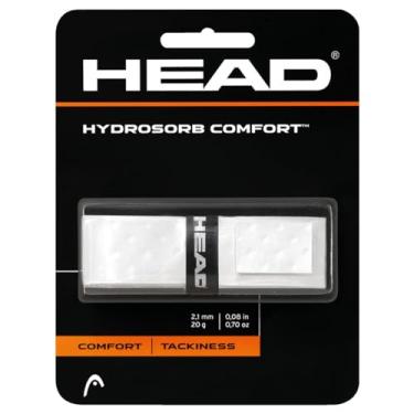 Imagem de HEAD Cabo de substituição para raquete de tênis Hydrosorb Comfort – Fita aderente para raquete – Branco