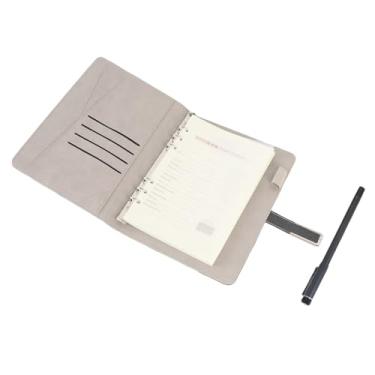 Imagem de Fabater Conjunto de Notebook Com Caneta Inteligente, Sincronização Em Tempo Real, Conversão para Texto para Anotações, Liga de Alumínio + ABS + PU (Preto)