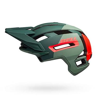 Imagem de Capacete de motocicleta Bell Super Air R MIPS adulto MTB, Matte/Gloss Green/Infrared (2020), Large (58-62 cm)