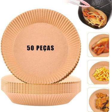 Imagem de Papel Para Air Fryer Forma Antiaderente Protetor
