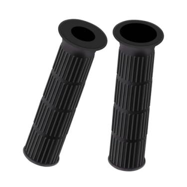 Imagem de Ysyqkn Par de Manoplas Antiderrapantes Truster Grips para Guidão de Motocross CA160 CB100 K0-k2 CL70 K0-k3 CL90, Pretas.