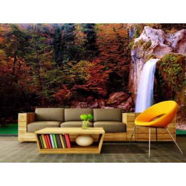 Imagem de Papel de Parede Paisagens Cachoeira38 - 1,00 X 2,00 - Voce Decorando