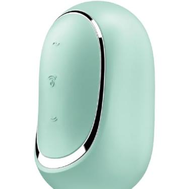 Imagem de Estimulador Clitoriano SF Pro To Go 2 – Air Pulse + Vibração – 11 Intensidades de Onda de Pressão – 12 Modos de Vibração – Silicone Premium – Impermeável (IPX7) – Recarregável (Verde)