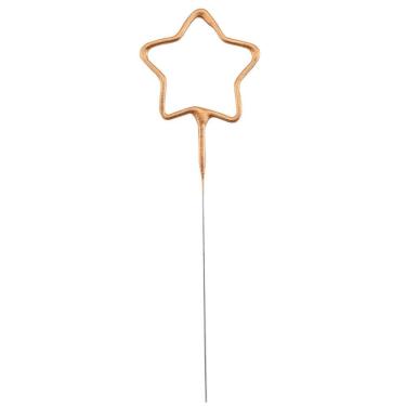 Imagem de Vela De Aniversário Faísca Estrela Dourada