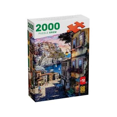 Imagem de Quebra-cabeça 2000 peças Vilarejo Italiano