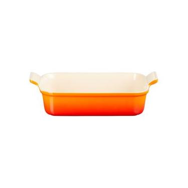 Imagem de Travessa Retangular 19 cm Heritage Laranja Le Creuset