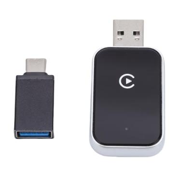 Imagem de Jiawu Adaptador Sem Fio Fácil Configuração Plug and Play Reconexão Automática para 98% Dos Veículos Com Conexão USB Tipo C, Adequado para Telefone IOS 6 e Superior
