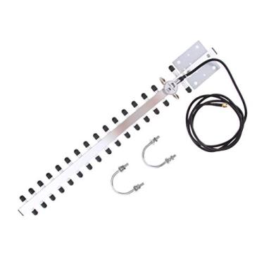 Imagem de Almencla 1,5 M 2,4 Ghz 25 Dbi Antena Direcional Sem Fio Yagi Wlan Wifi De Alto Ganho,