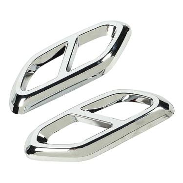 Imagem de Generic Capa do Silenciador de Escapamento Decorativa de Proteção Forte Substituição da Tampa do Tubo de Escapamento Carro para Benz GLC-Class X254 Afit para MG Line, Conjunto de Acabamento Elegante