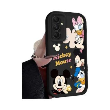 Imagem de Capa De Telefone Disney Mickey Minnie Para Samsung Galaxy A54 A05 A34 