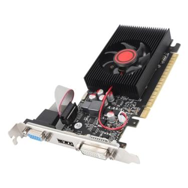 Imagem de VBESTLIFE Placa Gráfica GT730 de 4 GB, GPU DDR3 de 128 Bits, Placa de Vídeo para Jogos PCIE 2.0 16X de 650/1667 MHz, Suporte para Placa Gráfica de Computador de Mesa para DirectX 11