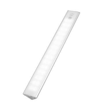 Imagem de Luz de Armário Sensor Recarregável com Corporal Indução Dimmer Parede Montada Magnética Carregamento USB