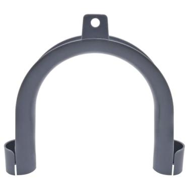 Imagem de YuGtcen 1 peça suporte de mangueira de drenagem para máquina de lavar em forma de U, braçadeira de mangueira de máquina de lavar louça U-Bend para máquina de lavar louça, pia, tubo de drenagem gancho