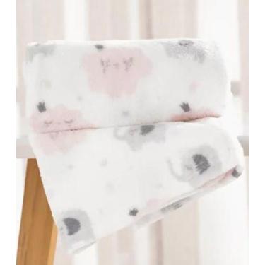 Imagem de Manta Infantil Microfibra Bene Casa Branco, UN, Branco