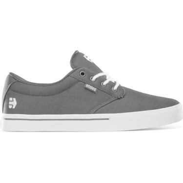 Imagem de Etnies Jameson 2 estilo skate sustentável, bojo reforçado, sensação acolchoada, tênis para uso diário, vegano, Preto/branco/branco, 37