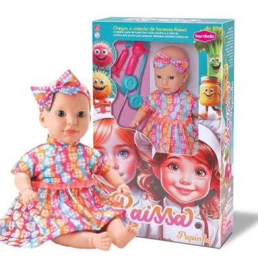 Imagem de Boneca Infantil Raissa Bebê Bambola Menina e Acessório Médico