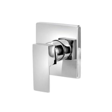 Imagem de Misturador Monocomando Chuveiro Quadrado Metal 1/2' Completo - Modelar