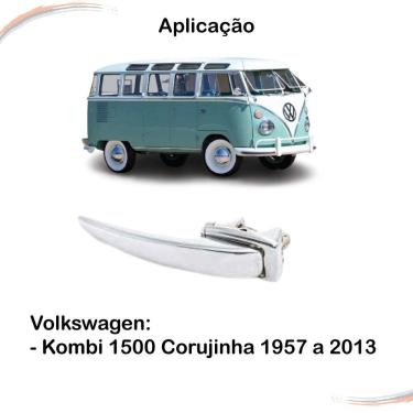 Imagem de Maçaneta Externa Dianteira sem Chave Kombi 1500 Corujinha