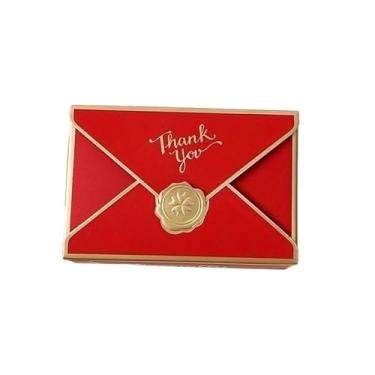 Imagem de GTIANHE-TAN Pequenas caixas de presente para lembrancinhas de festa, pacote a granel, embalagem versátil (vermelha)