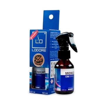 Imagem de Aromatizante Automotivo Lo Car Spray – Perfume Automotivo Prático e Eficiente, Cheirinho Duradouro para Carros, Ideal para Refrescar o Interior do Veículo com Aromas Suaves e Sofisticados (Midnight)