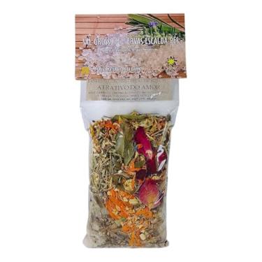 Imagem de Banho Sal Grosso + Ervas Escalda Pés Atrativo Do Amor Emb.180g