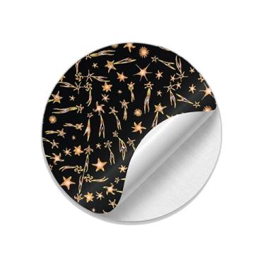 Imagem de Ladrilho Decorativo de Cerâmica Estampa de Cometas e Estrelas no Céu Noturno