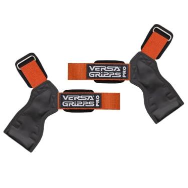 Imagem de Versa Gripps Pro Authentic. O melhor acessório de treinamento do mundo. Feito nos EUA, Neon Orange/Black, Small: 6 to 7 inch wrist