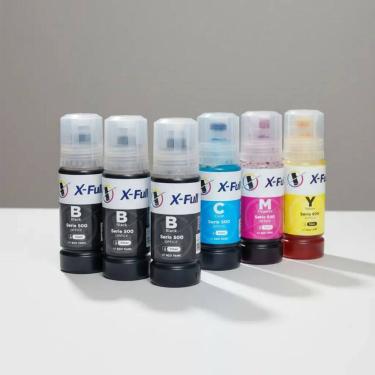 Imagem de Kit 6 Tintas X-Full Para Epson L3150 L3110 L1250 L 3250 L5190 L3110 544