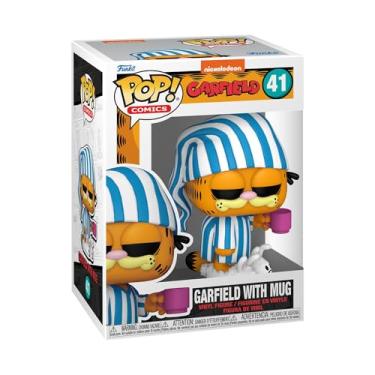 Imagem de Funko POP! Comics: Garfield– Garfield with Mug - Collectable Vinyl Figure - Gift Idea - Official Merchandise - for Kids & Adults - Cartoons Fans - Model Figure for Collectors and Display