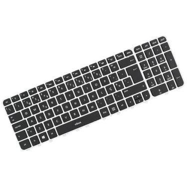 Imagem de Teclado mBook para HP Pavilion M6-1000 Pk130u92b00 Nsk-cl2uc Prata