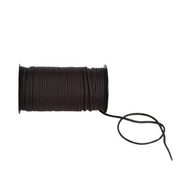 Imagem de SPYMINNPOO Corda de Segurança de Pára-quedas de Sobrevivência para Escalada e Caminhada Ao Ar Livre, Cabo Resistente para Resgate e Empacotamento, 100m (Castanho Escuro)