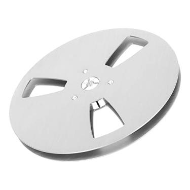 Imagem de Generic 1/4 7 Polegada Abridor de Carretel de Fita Vazia 3 Furos Liga de Alumínio Placa Vazia Resistente para Carretel para Reprodutor de Fita (#12)