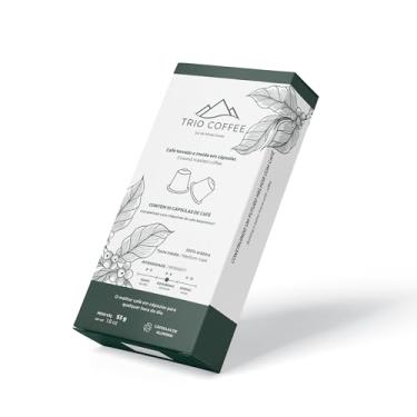 Imagem de Cápsulas TRIO COFFEE de Café Especial | 100% Arábica |Compatíveis com Nespresso® | Alumínio Reciclável |10 Unidades 50g