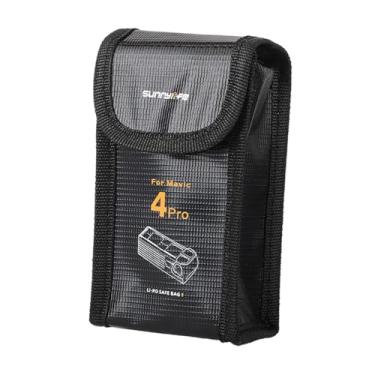 Imagem de Yunhgft Bolsa Lipo à Prova de Fogo E Explosão, Organizadora Externa, Bolsa de Armazenamento Segura, Material Retardante de Chamas, Adequada para Carregar Aces, 13,7 cm x 7,9 cm x 5 cm