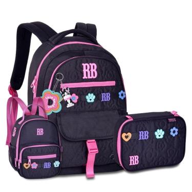 Imagem de Mochila Lancheira e Estojo Rebecca Bonbon Kit Moderno Feminino-Feminino