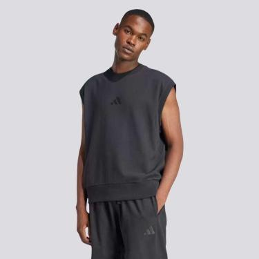 Imagem de Moletom Sem Manga Adidas ALL ZN Luxe Preto-Masculino