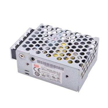 Imagem de Mean Well 15W Chaveada De SaíDa úNica Meanwell Fonte De AlimentaçãO Dc VariáVel 0-24v Equipamento De RáDio Amador Transformador 120v Para 12v 12V 1.3A (RS-15-12 12V/1.3A/15.6W/Enclosed Power)