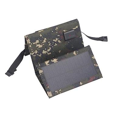 Imagem de aqxreight Painel Solar Profissional 20W Eficiente à Prova d'água 4 Dobras Painel Solar de Silício Monocristalino para Acampamento Ao Ar Livre Ambientalmente à Prova d'água que Sensível Tem PET é