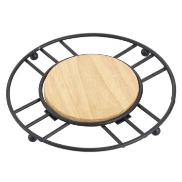Imagem de Descanso de Panela em Metal e Madeira D18Xa2Cm L Hermitage - Full Fit