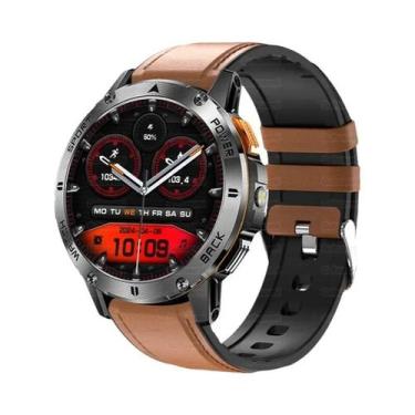 Imagem de Relógio Inteligente Masculino Com GPS, Tela AMOLED HD, Monitor De Freq