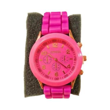 Imagem de Relógio De Pulso Unissex Estiloso Com Mostrador Redondo De Quartzo, Re