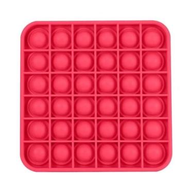 Imagem de Pop It Brinquedo Sensorial Anti Stress Fidget Toy Quadrado Várias Core