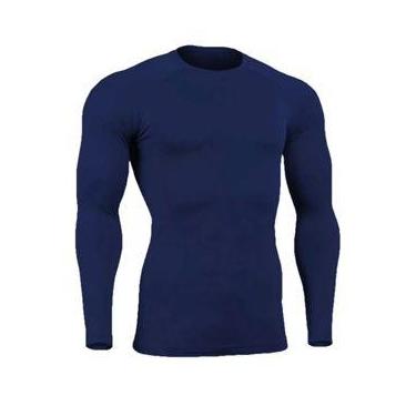 Imagem de Camisa Térmica Masculina Proteção Uv 50+ Segunda Pele Camiseta Blusa M