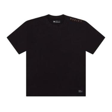 Imagem de Camiseta Hurley HYTS030529 Rustic - Preto-Masculino