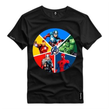 Imagem de Camiseta Personalizada Masculina Os Vingadores Avengers Marvel -054 He