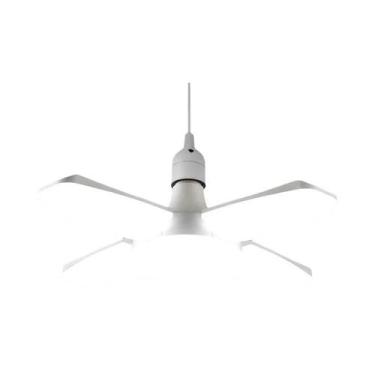 Imagem de Lâmpada LED E27 Dobrável 28W 6500K Luz Branca Para Teto De Casa, Armaz