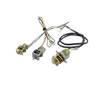 Imagem de POWTAXBJGD 8 mm/10 mm/15 mm DC 5 V 12 V Gear Stepping Electronic Starter 2 fases 4 fios Full Metal Gear Stepper Electronic Starter DIY