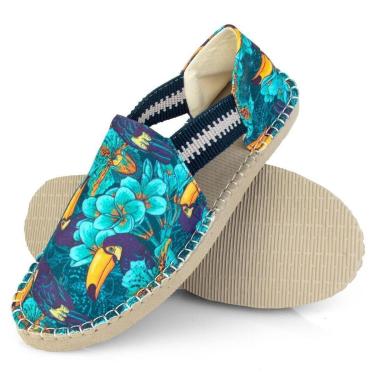 Imagem de Alpargata Elástico Unissex Conforto Cores Diversas Atacado-Unissex