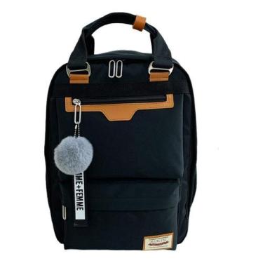 Imagem de Mochila Trend, versão coreana, grande capacidade, impermeável - Genéri